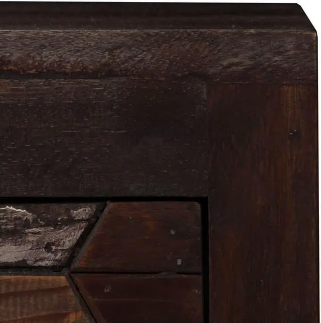 Alt view image 5 of 7 - vidaXL Bedside Cabinet Natural Teak Solid Teak Wood