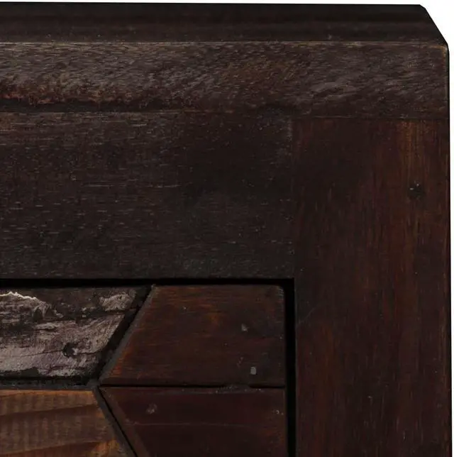 Alt view image 7 of 7 - vidaXL Bedside Cabinet Natural Teak Solid Teak Wood