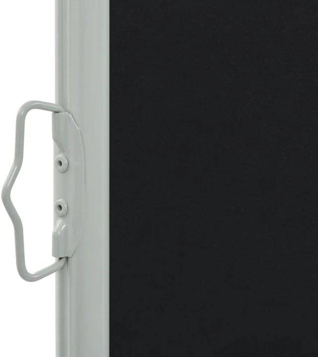 Alt view image 11 of 13 - vidaXL Patio Retractable Side Awning 39.4"x118.1" Black Screen Shade Blind