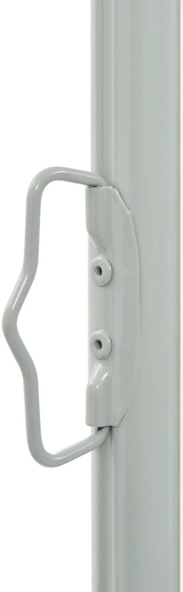 Alt view image 4 of 12 - vidaXL Patio Retractable Side Awning 39.4"x118.1" Cream Screen Shade Blind
