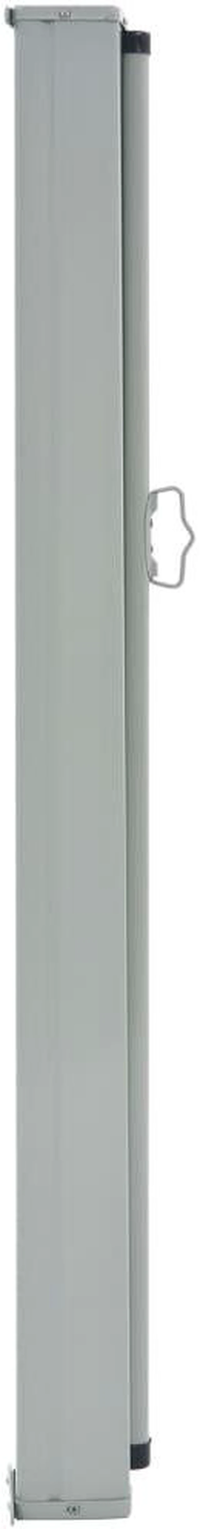 Alt view image 10 of 13 - vidaXL Patio Retractable Side Awning 39.4"x118.1" Black Screen Shade Blind
