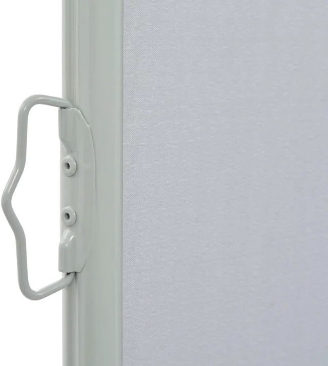 Alt view image 11 of 14 - vidaXL Patio Retractable Side Awning 39.4"x118.1" Gray Screen Shade Blind