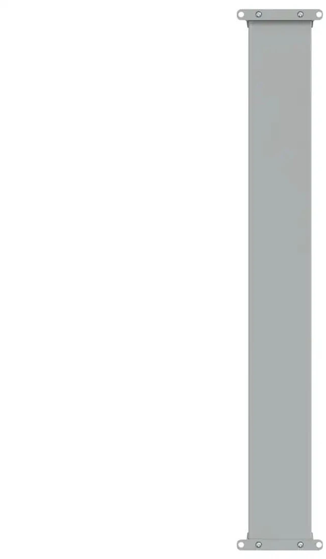 Alt view image 12 of 12 - vidaXL Patio Retractable Side Awning 39.4"x118.1" Cream Screen Shade Blind