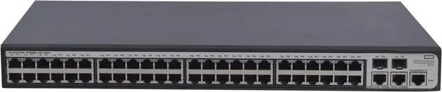 Alt view image 3 of 4 - HP 1910-48 Managed L3 Switch 48 Ethernet Ports & 2 Combo Gigabit SF JG540A#ABA