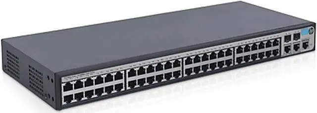 Alt view image 2 of 4 - HP 1910-48 Managed L3 Switch 48 Ethernet Ports & 2 Combo Gigabit SF JG540A#ABA
