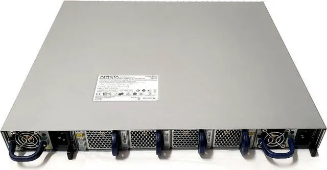Alt view image 6 of 6 - Arista DCS-7050TX-64-R 48x RJ45 1/10GBASE-T 4x QSFP+ Switch R-F Air 2x AC PSU HSS
