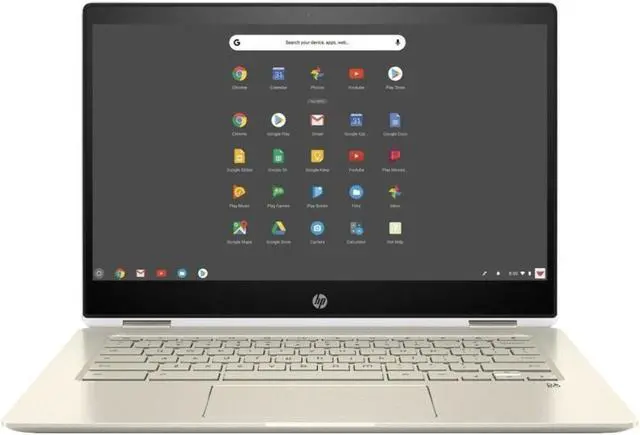 Alt view image 6 of 7 - HP Chromebook x360 14-da0012dx Chromebook Intel Core i3 8th Gen 8130U (2.20 GHz) 8 GB Memory 64 GB eMMC 14.0" Touchscreen Chrome OS