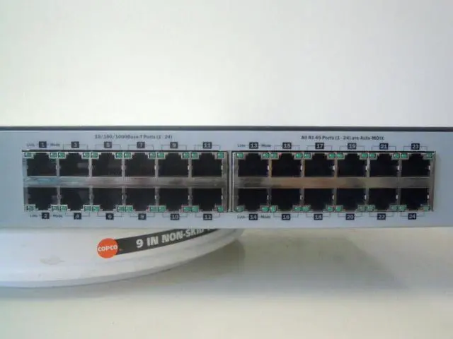 Alt view image 4 of 10 - HPE J9856A 2530-24G-2SFP+ Switch