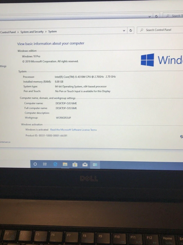 Alt view image 6 of 10 - Dell Latitude E6440 i5-4310M 2.7GHz w/ Webcam 8GB RAM 128GB SSD Windows 10 Pro