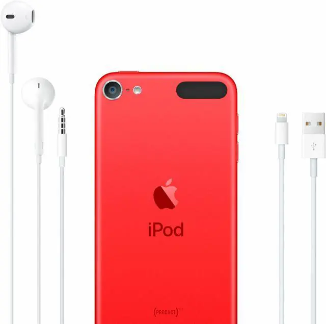 Alt view image 3 of 3 - Apple iPod Touch 7th Generation 32GB Red MVHX2LL/A