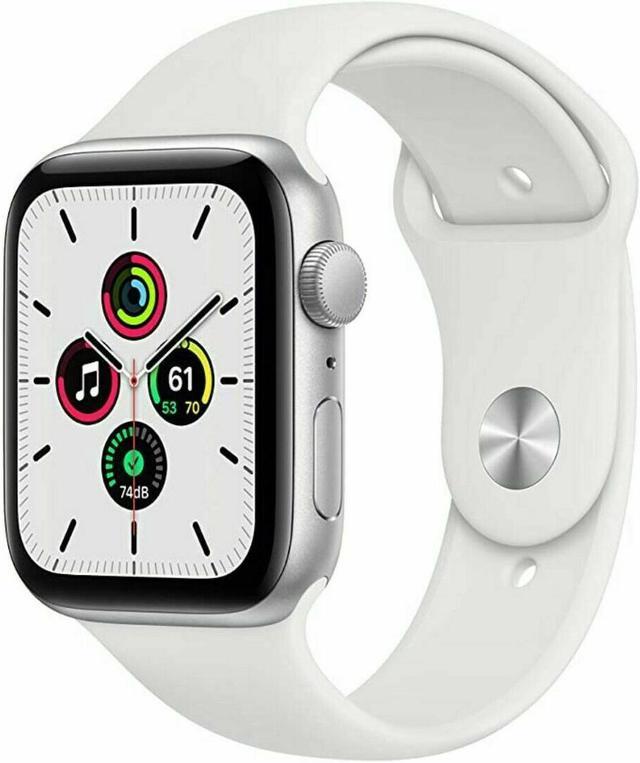 Refurbished: Apple Watch Series 6 44mm Silver Aluminum Case with