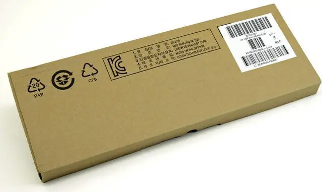 Alt view image 2 of 9 - New HP 803181-001 Wired USB Slim Keyboard