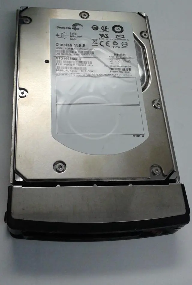 Main image of Super Micro Server and Storage / Seagate ST3146855SS 146GB 3.5" 15K RPM SAS Hard Drives / 9Z2066