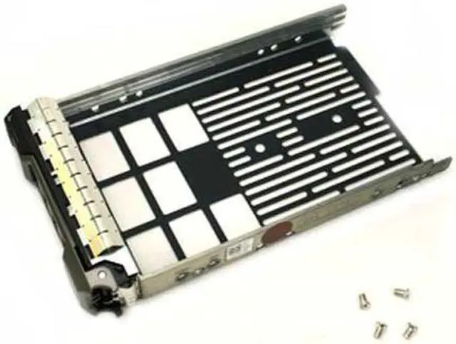 Main image of Lot of 5 3.5" F238F 0G302D G302D 0F238F 0X968D X968D SAS/SATAu Hard Drive Trays / Caddy for DELL server R610 R710 T610 T710 + screws Compatible Part Number: F238F