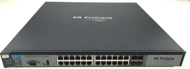 Alt view image 2 of 3 - HPE J9263A ProCurve 6600-24G Gigabit Layer 3 Switch