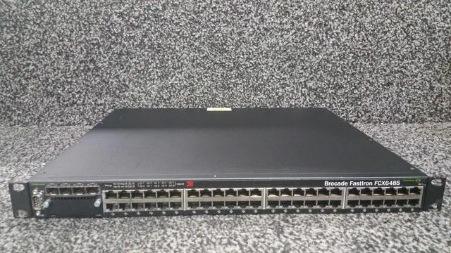 Main image of Brocade FCX648S FastIron 648S Layer 3 Switch