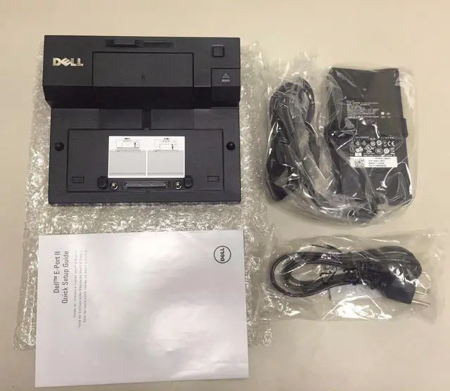 Alt view image 2 of 10 - Dell RMYTR Replicator E-Port 88 Pro3x Docking Station W/130W Adapter