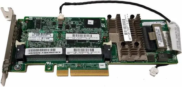 Alt view image 2 of 4 - HP 749797-001 Smart Array P440 Pcie 3 X8 12Gb By S Sas Raid Controller With 4Gb Fbwc
