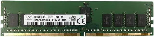 Alt view image 2 of 2 - HYNIX HMA41GR7AFR8N-UH SK hynix DDR4-2400 8GB512Mx8 ECCREG CL17 Server Memory