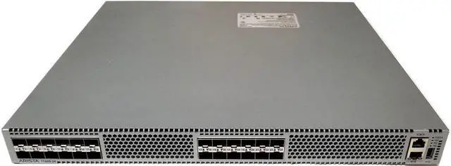 Main image of Arista 7150S-24 DCS-7150S-24-R 24x1/10GbE SFP+ Network Switch Dual AC PSU / 2 year warranty