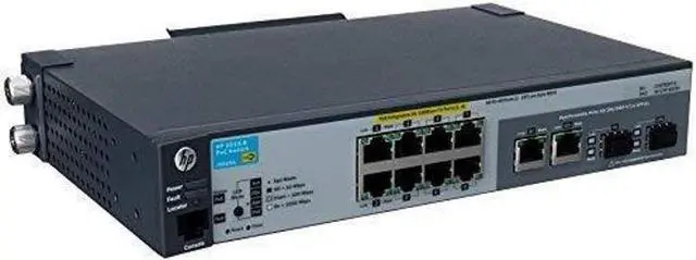 Alt view image 2 of 2 - HP J9565A ProCurve 2615-8-PoE Ethernet Switch - J9565-61001