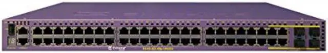 Main image of Extreme Networks X440-G2-48p-10GE4 Ethernet Switch - 48 Ports - Manageable - 3 Layer Supported - Modular - Twisted Pair, Optical Fiber - 1U High - Rack-mountable