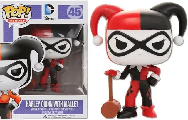 Alt view image 5 of 9 - Funko POP! Heroes: Harley Quinn with Mallet