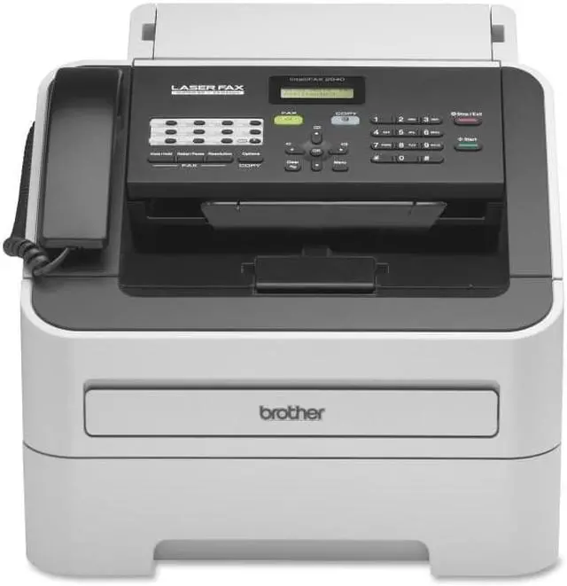 Alt view image 2 of 3 - Brother FAX 2940 - Multifunction printer - B/W - laser - 8.5 in x 14 in (original) - A4/Legal (media) - up to 20 ppm (copying) - up to 20 ppm (printing) - 250 sheets - 33.6 Kbps - USB 2.0