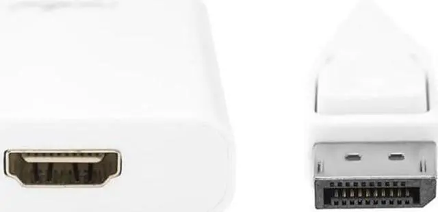 Main image of Rocstor Y10A101-W1 Rocstor DisplayPort (Male) to HDMI (Female) Adapter Converter - 1 Pack - 1 x DisplayPort Male Digital Audio/Video - 1 x HDMI Female Digital Audio/Video - 1920 x 1200 Supported -