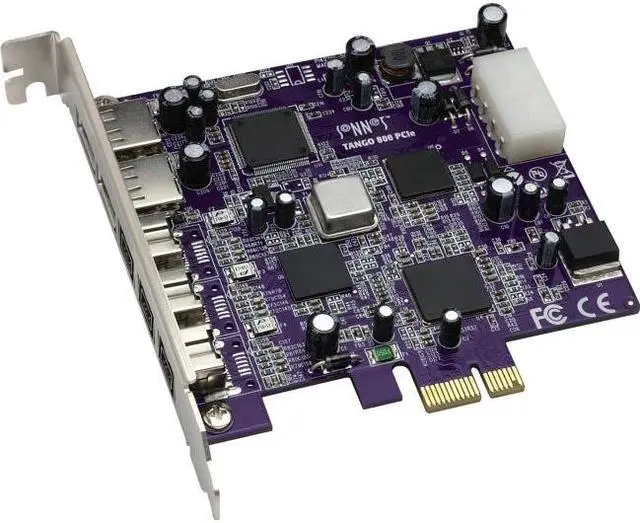 Alt view image 2 of 5 - SoNNeT FWUSB2A-E USB/FireWire Combo Adapter PCI Express (PCIe) x1
