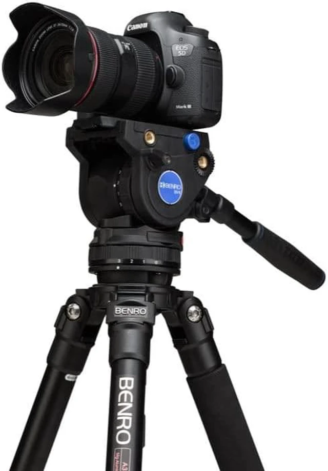 Alt view image 6 of 6 - Benro BV4 Aluminum Video Tripod Kit (A373FBV4H)