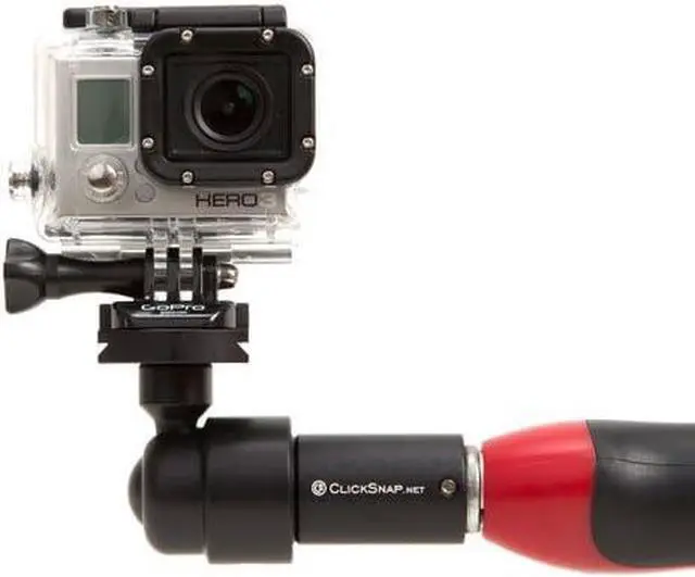 Alt view image 2 of 7 - Ball Head Painter's Pole Adapter - Made in The USA - Camera Monopod, Selfie Stick, Extension Pole, Telescoping Pole