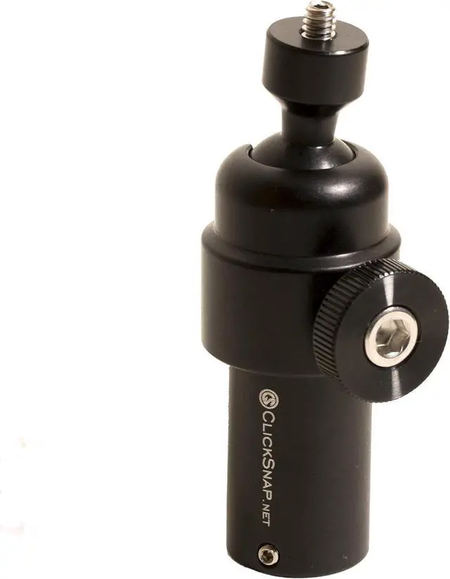 Alt view image 6 of 7 - Ball Head Painter's Pole Adapter - Made in The USA - Camera Monopod, Selfie Stick, Extension Pole, Telescoping Pole