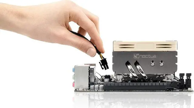 Alt view image 5 of 6 - NH-L9x65 Premium Low-Profile CPU Cooler (65mm Brown)