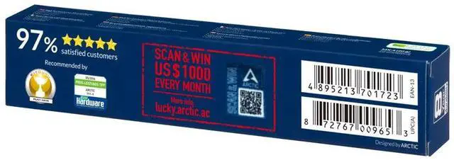 Alt view image 3 of 5 - ARCTIC MX-4 2019 Edition - Thermal Compound Paste - Carbon Based High Performance - Heatsink Paste - Thermal Compound CPU for All Coolers, Thermal Interface Material - High Durability - 20 Grams