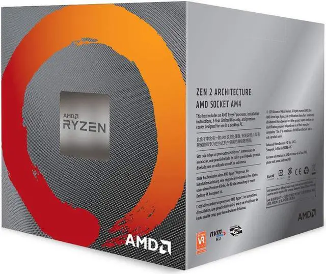 Alt view image 4 of 9 - AMD Ryzen 7 3rd Gen - Ryzen 7 3800X Matisse (Zen 2) 8-Core 3.9 GHz Socket AM4 105W 100-100000025BOX Desktop Processor