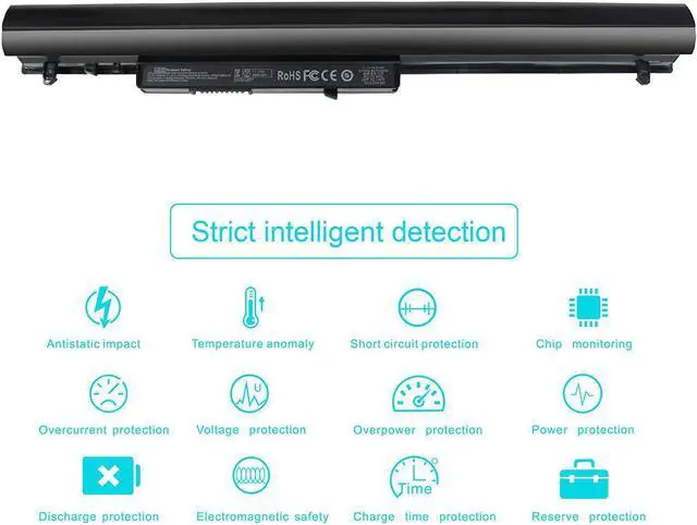 Alt view image 5 of 6 - la03 la03df 776622-001 Battery for HP 15-f272wm 15-f222wm 15-f233wm 15-f039wm 15-f010dx 15-f100dx 15-f014wm 15- f211wm 15-f209wm 15-f387wm 15-f305dx 15-f162dx 15-n207cl - 12 Month Warranty