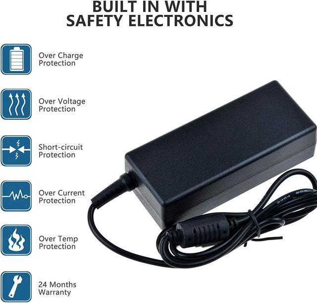Alt view image 3 of 3 - SupplySource AC Adapter Charger for Supermicro System SYS-E300-8D E300-8D Power Supply Cord