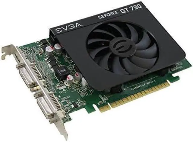 Alt view image 3 of 4 - EVGA GeForce GT 730 1GB DDR3 128bit Dual DVI mHDMI Graphics Card 01G-P3-2731-KR Size: 1 GB Style: 128bit Dual-DVI, Model: 01G-P3-2731-KR, Electronic Store & More