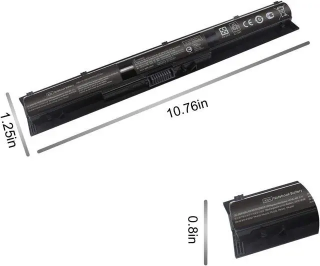 Alt view image 3 of 7 - KI04 800049-001 Notebook Battery for HP Pavilion 17-g 17-g121wm 17-g131wm 17-g119dx 17-g15dx 17-g153us 14-ab166us 15-ab259nr 15-ab247cl 15-ab277cl HSTNN-LB6S 800010-421