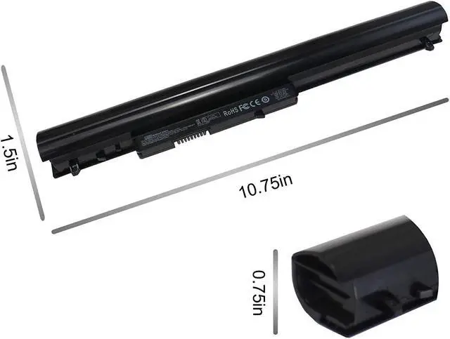 Alt view image 4 of 6 - la03 la03df 776622-001 Battery for HP 15-f272wm 15-f222wm 15-f233wm 15-f039wm 15-f010dx 15-f100dx 15-f014wm 15- f211wm 15-f209wm 15-f387wm 15-f305dx 15-f162dx 15-n207cl - 12 Month Warranty