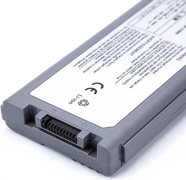 Alt view image 3 of 5 - Amanda New Laptop Battery 9cell Replacement for Panasonic Toughbook Cf-30 Cf-31 Cf-53 CF-VZSU46 CF-VZSU46S CF-VZSU46U CF-VZSU46R CF-VZSU46AU CF-VZSU71U CF-VZSU72U 10.65V 8.55Ah