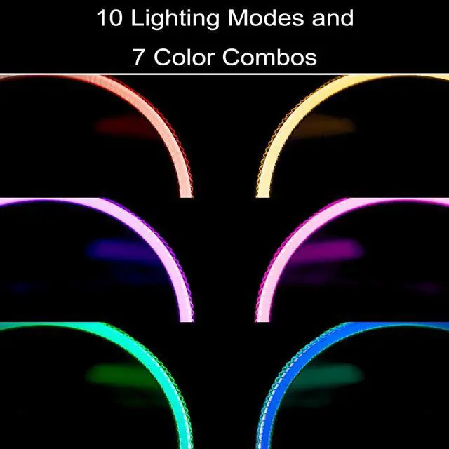 Alt view image 5 of 7 - Extended RGB Gaming Mouse Pad Extra Large Gaming Mouse Mat for Gamer Waterproof Office DEST Mat with 10 Lighting Mode for PC Computer RGB Keyboard Mouse - 31.5 x 15 x 4mm(Map)