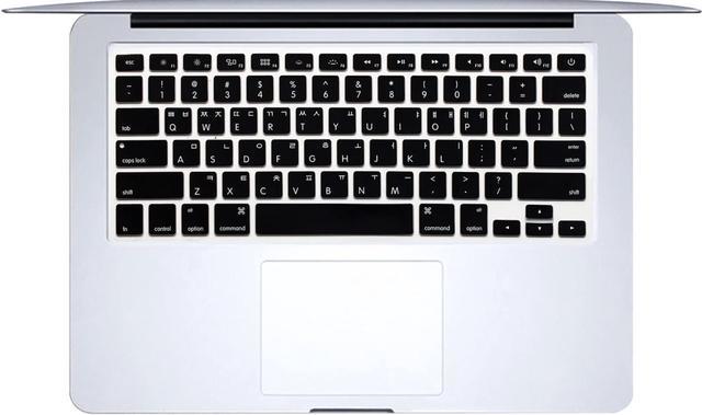 Korean Language Silicone Keyboard Cover for Old Version MacBook Air 13  MacBook Pro 13 15 17