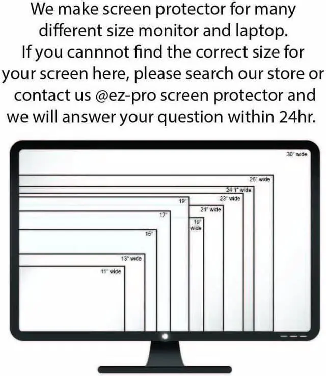 Alt view image 7 of 7 - Privacy Screen Filter for 14 Inches Laptop, Anti-Glare and Anti Blue Light Screen Protector