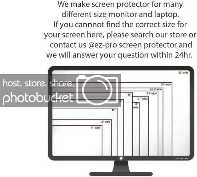 Alt view image 7 of 7 - Anti Blue Light Screen Protector, Anti Glare, (3 Pack) for 22 Inches (Screen Measured Diagonally) Desktop Monitor. Filter Out Blue Light and Relieve Computer Eye Strain to Help You Sleep Better