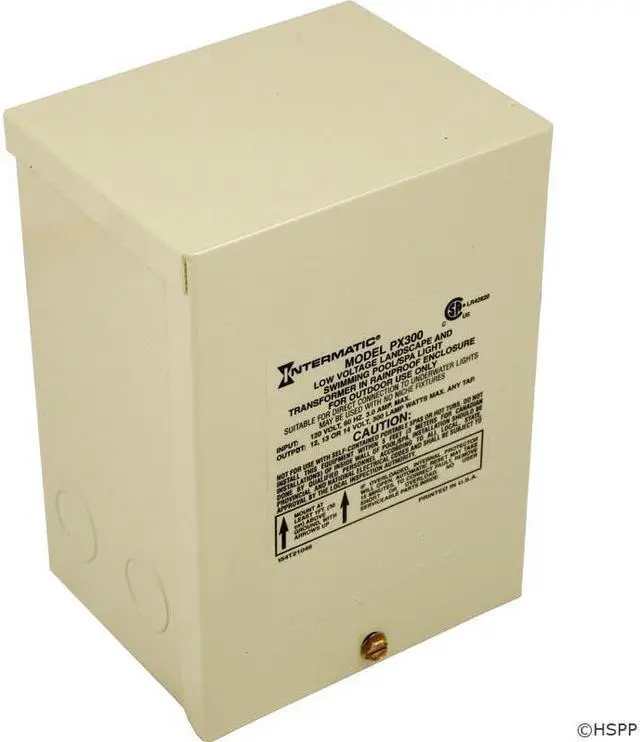 Main image of INTERMATIC PX300 Transformer,1 Phase,300VA,12V Out