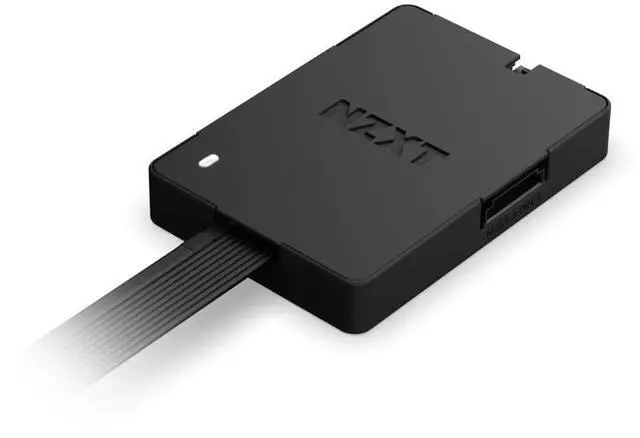 Alt view image 4 of 10 - NZXT Control Hub - Digital RGB Lighting and PWM Fan Speed Controller - Control Up to 5 x PWM Fans or 4 x NZXT Single-Frame Fans - Powered by NZXT CAM Software AC-CRFR1-B1