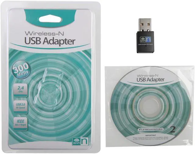 Alt view image 5 of 5 - Relper-Lineso Mini USB 300Mbps Wifi Wireless Lan Network Internet Adapter 802.11n/g/b