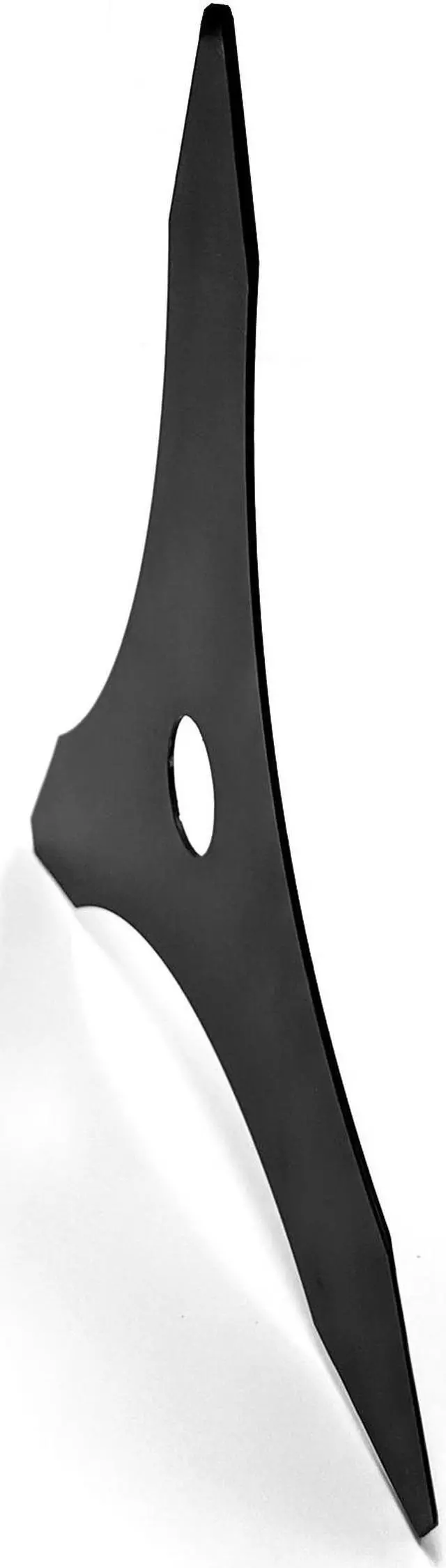 Alt view image 3 of 3 - 10" Diameter 3-Teeth Steel Brush Blade - Weed Eater, Brush Cutter, Lawn Trimmer Accessory